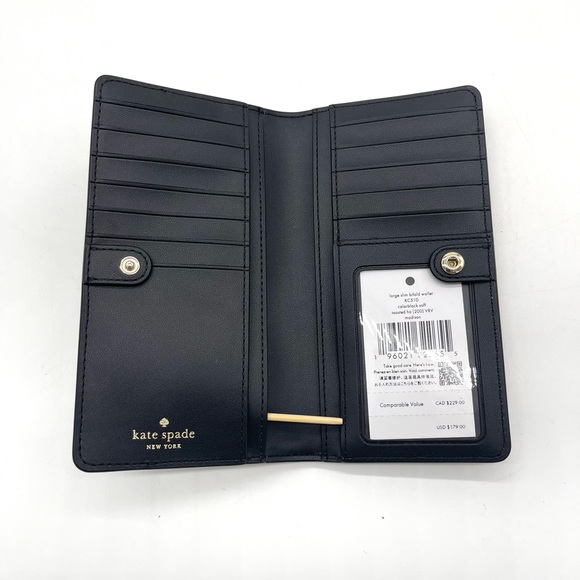 Kate Spade Madison Large Slim Bifold Wallet - Picture 6 of 7
